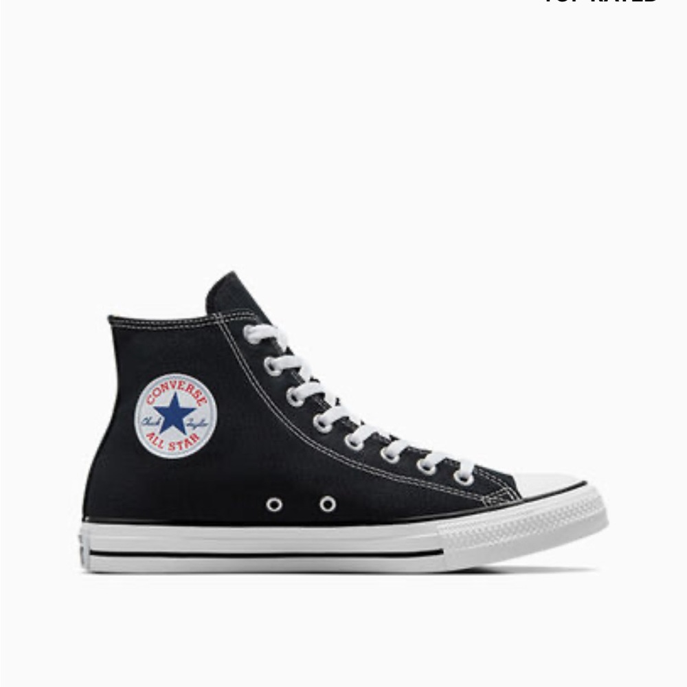 Black converse all stars